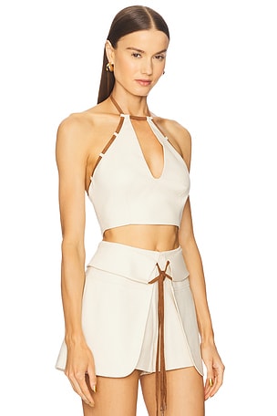 Alexis Saya Top in Ivory