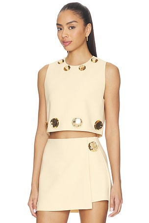 Alexis Maree Top en Jaune