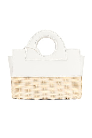 Penelope Petite Rattan Bag Alexis