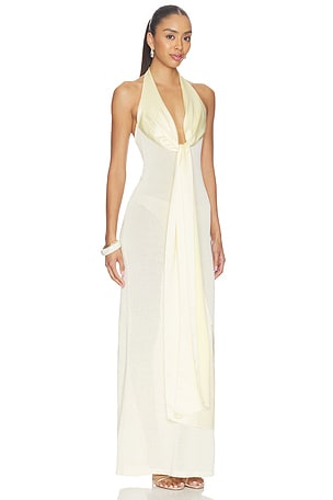 Aya Muse Nayra Dress in Yellow