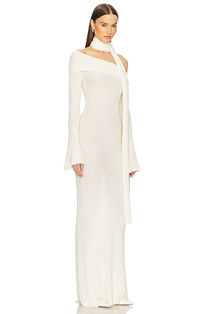 Aya Muse Ursa Dress in Ivory