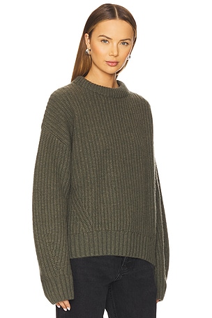 Aya Muse x REVOLVE Crewneck Sweater in Dark Green