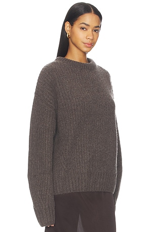 Aya Muse Crewneck Sweater in Grey
