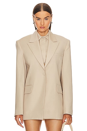 Aya Muse Lacun Jacket in Beige