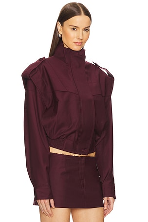 Aya Muse Salas Jacket in Burgundy