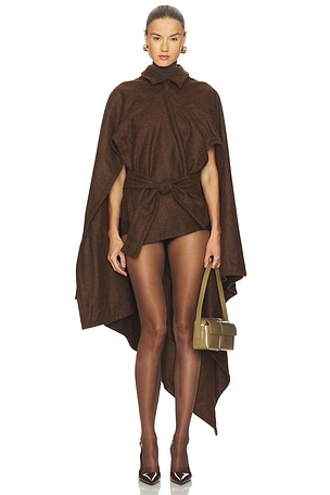 Rhea Cape Coat Aya Muse