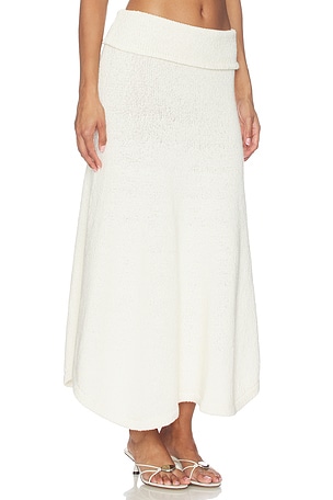 Aya Muse Kena Skirt in White