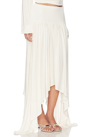 Aya Muse Elya Skirt in White
