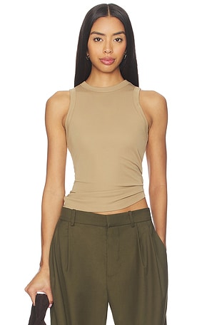 Jersey High Neck Tank Aya Muse