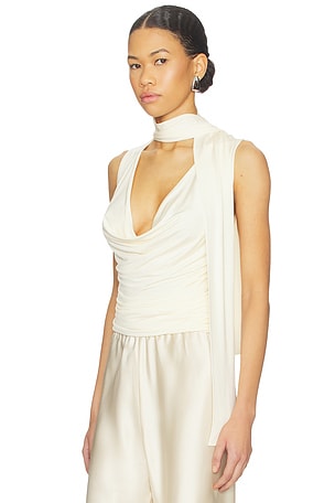 Aya Muse Brise Top in Ivory