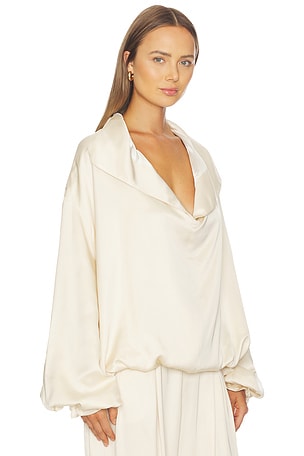 Aya Muse Lumara Top in Cream