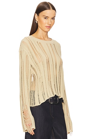 Aya Muse Beli Top in Beige