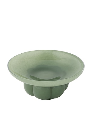 AYTM Uva Glass Bowl in Green