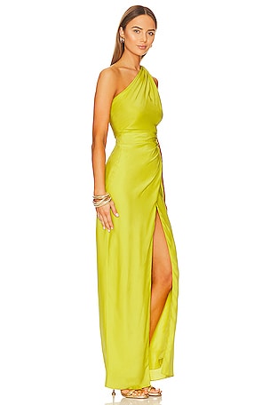 Azeeza Emma Dress in Yellow