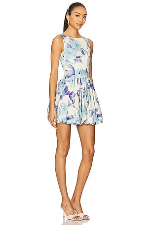 Azeeza Ananya Mini Dress in Blue