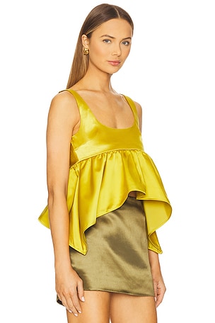 Azeeza Esme Top in Mustard