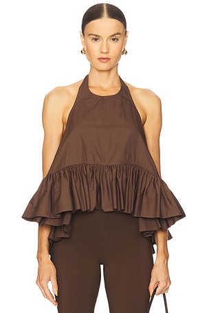 Azeeza Winston Top in Chocolate