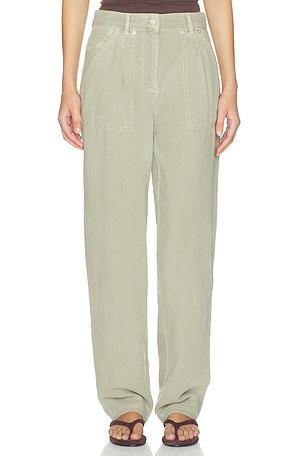 ba&sh Raja Pants in Green