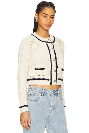 ba&sh Beatrice Cardigan in Cream