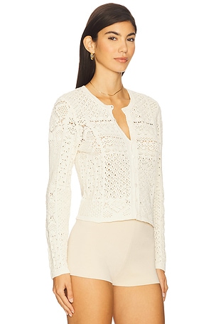 ba&sh x Suzie Kondi Sidali Gilet in Ivory. Size 3 / L. Also