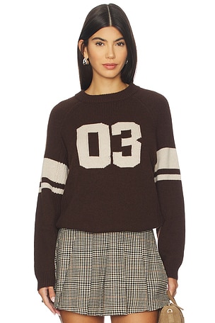 ba&sh Cobe Pullover in Brown. Size 2 / M. Also