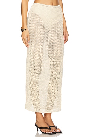 ba&sh Prettie Skirt in Cream