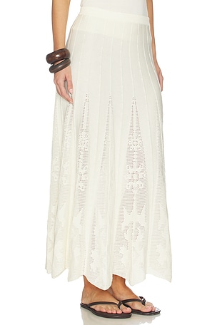 ba&sh Serta Skirt in Ivory