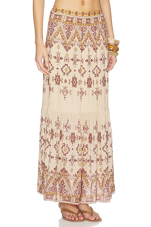 ba&sh Zaya Skirt in Brown