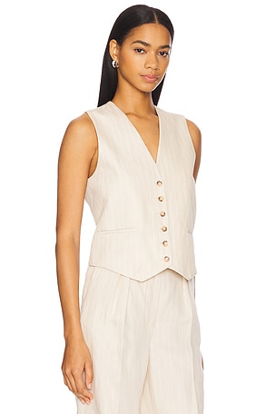 ba&sh Patsy Cardigan in Beige