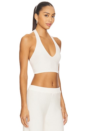 ba&sh x Suzie Kondi Koan Top in Ivory