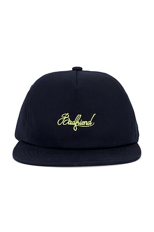 Cursive Logo 5 Panel Hat Badfriend