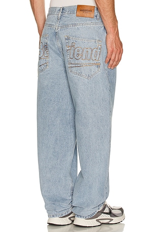 Star Pocket Denim Pant Badfriend