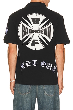 Best Out Embroidered Knit Polo Badfriend