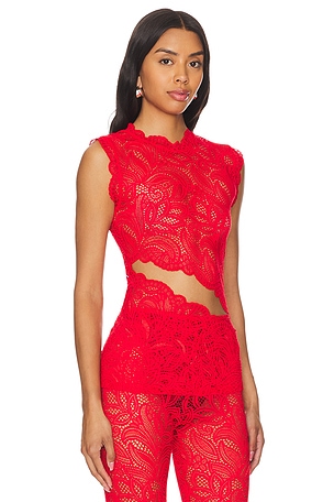 Beaufille Silva Blouse in Red