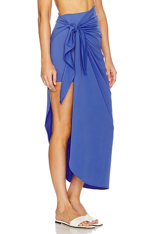 Bahia Maria Loreta Detachable Skirt in Blue