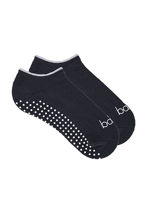The Pilates Low Sock Charcoal bala