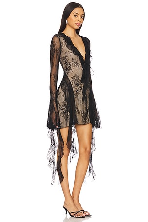 Bananhot Bananhot minivestido surin en color negro talla S en Encaje negro - Black