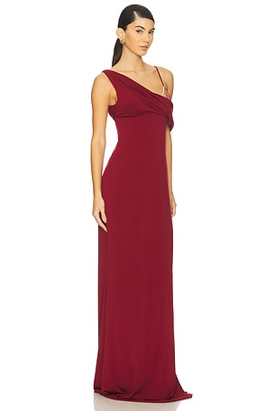 Bananhot Elektra Dress in Burgundy