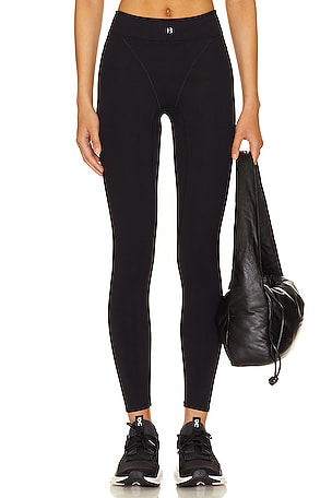 Black Shiny Leggings by Versace Jeans Couture on Sale