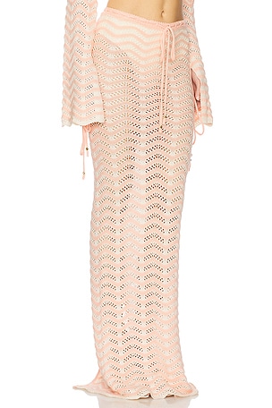 Bananhot Miana Skirt in Blush,Cream