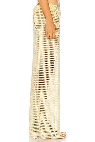 Bananhot Midi Net Sarong in Lemon