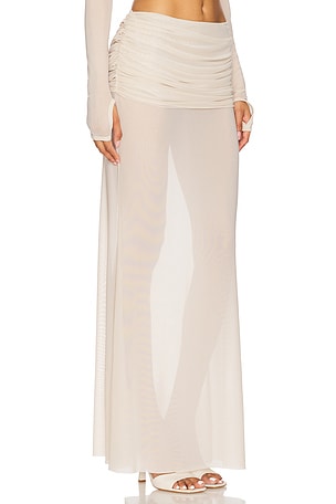 Bananhot Lena Skirt in Cream. Size XS. Also