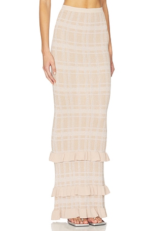 Bananhot Petra Maxi Skirt in Neutral
