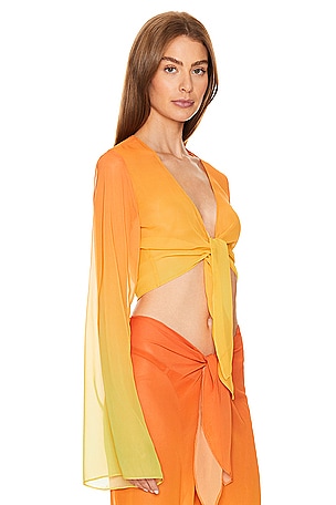 Bananhot x REVOLVE Lily Top in Orange