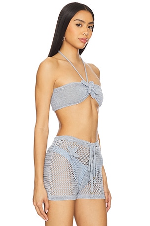 Bananhot Zorya Top in Baby Blue