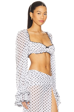 Bananhot Josie Shirt in White