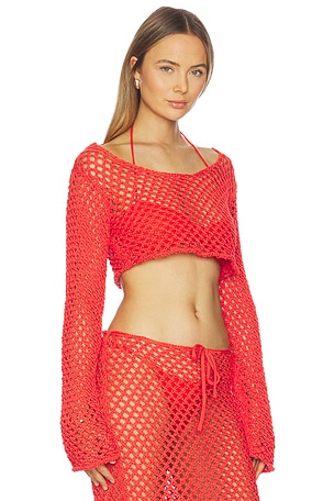 Bananhot Magen Shirt in Red