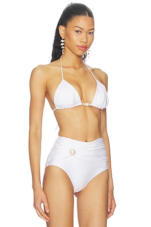 Bananhot Jasmin Pearl Top in White. Size XS. Also