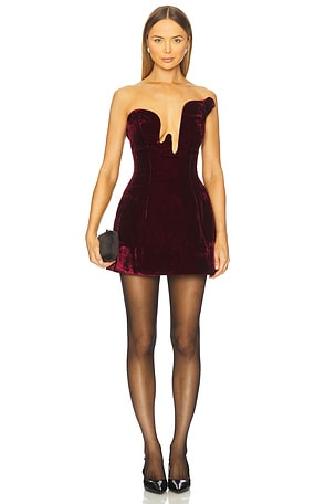 Rosalyn Hourglass Mini Dress Bardot