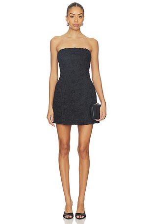 Karoline Textured Mini Dress Bardot